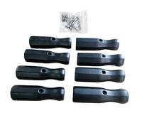 Uqezagpa Lot de 8 embouts de poignée de canne de football pour table de football, dessus de table de football, poignées de rechange