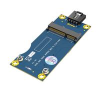 Uqezagpa LTE Industrial PCIE vers USB 2.0 Adaptateur Connecteur avec fente pour carte pour WWAN/LTE 3G Module adapté pour PC Card Slot Convertisseurs
