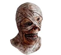 Uqezagpa Masque d'horreur pour Halloween, bal masqué, monstres effrayants, visage effrayant, fête d'Halloween