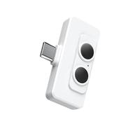 Uqezagpa Microphones antibruit ABS pour un son professionnel sur smartphones et ordinateurs portables Microphones antibruit intelligence
