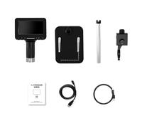 Uqezagpa Microscope numérique LCD 4,3" avec enregistreur vidéo 720p grossissement 1-1000x