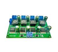 Uqezagpa Module d'alimentation à découpage multiple 3 A 4 canaux 3,3 V 5 V 12 V Module de sortie réglable Carte de développement d'énergie