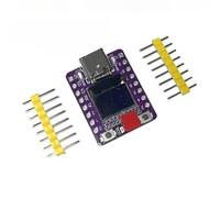 Uqezagpa Module LED prêt à l'emploi 160 MHz Processeur à faible consommation d'énergie 0,42" Affichage Project Board avec écran