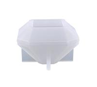 Uqezagpa Moule en résine époxy de forme unique pour boutons de placard en cristal - Moules à boules en silicone pour résine époxy, savon, chocolat