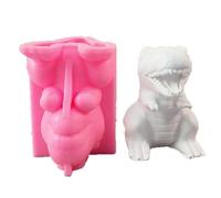 Uqezagpa Moules dinosaures pour la fabrication de décorations de gypse, moules en silicone pour résine époxy silicone pour la cuisson