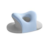 Uqezagpa Oreiller de repos de bureau en mousse à mémoire de forme pour bureau, salle de classe, étudiants, sieste, coussin de nuque portable et frais