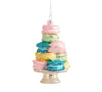 Uqezagpa Ornement artisanal en verre pour sapin de Noël avec forme abstraite moderne et finition de qualité supérieure - Usage multiple - Fournitures de fête de vacances - Idées cadeaux pour Noël