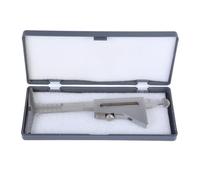 Uqezagpa Outil de mesure des écarts de soudure de précision en acier inoxydable Règle d'inspection de soudure pour intérieur