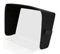 Uqezagpa Pare-soleil pliable pour ordinateur portable - Protège l'écran de la lumière de la chaleur et des yeux espions - Idéal pour les nomades numériques - Obstacle de lumière du soleil pour