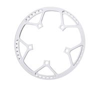 Uqezagpa Pédalier de vélo pliable 130BCD 45T 47T 53T 56T 58T en alliage d'aluminium creux Pédalier de rechange pour vélo pliable