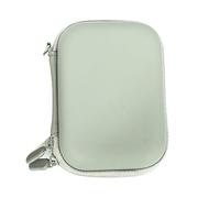 Uqezagpa Petit étui en polyuréthane pour appareil photo, organiseur portable, sac de rangement pour appareil photo, multifonction, Vert, Sizeabout 14x10x4.50cm/5.51x3.94x1.77in