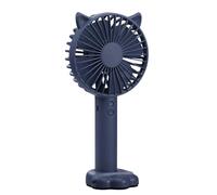 Uqezagpa Petit ventilateur de voyage rechargeable léger électrique adapté pour une utilisation en intérieur et en extérieur