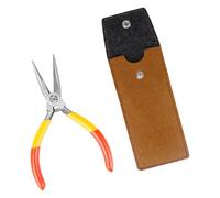 Uqezagpa Petite pince à bec aiguille de précision de 11,4 cm avec corps poli, outil manuel multifonction pour les amateurs