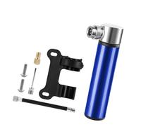 Uqezagpa Petites pompes à vélo haute pression avec jauge pour un gonflage précis des pneus, adaptateur universel en aluminium, poids léger, pompes à vélo haute pression