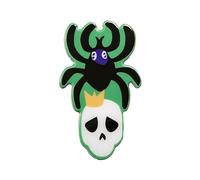 Uqezagpa Pince à cheveux gothique pour enfants - Jolie pince à cheveux crâne/chauve-souris/chapeau de sorcière - Accessoire de coiffure pour femme - Coiffe d'Halloween pour adultes et enfants
