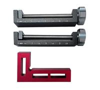 Uqezagpa Pince G professionnelle multifonction en aluminium améliorée 5 positions réglables design antidérapant pour le travail du bois bricoleur