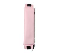Uqezagpa Pochette en cuir avec bandes élastiques réglables avec fermeture éclair pour ordinateur portable, planificateur, journal, étudiant, b