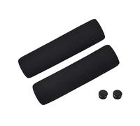 Uqezagpa Poignées de guidon de vélo verrouillables - Antichoc - Avec bouchons d'extrémité - Partie de cyclisme - Poignée de vélo en mousse éponge