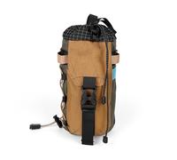 Uqezagpa Porte-bouteille d'eau léger pour vélo - Pochettes pour cadre avant - Support de cage pour tige de selle - Sac de transport pour bouteille d'eau - Sac de tige isotherme avant