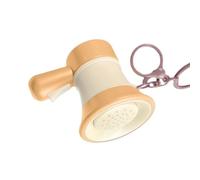 Uqezagpa Porte-clés amusant avec haut-parleurs miniatures changeant de voix pour fêtes