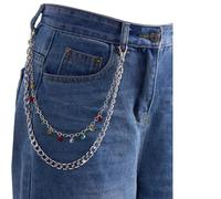 Uqezagpa Porte-clés en métal léger avec breloque décorative délicate pour sacs et jeans, One Size, Comme décrit, Comme décrit.