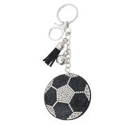 Uqezagpa Porte-clés léger en forme de boule ornée de boules - Cadeau créatif - Artisanat - Accessoires tendance - Cadeau étincelant, F, taille unique