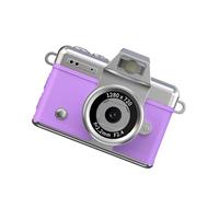 Uqezagpa Porte-clés pour appareil photo portable avec imagerie vidéo 1080p 32 Go de stockage extensible pour la créativité et les aventures en déplacement Compact
