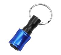 Uqezagpa Porte-embout de tournevis hexagonal en acier de 6,35 mm - Changement rapide - Tige d'extension porte-clés - Adaptateur de douille