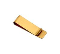 Uqezagpa Portefeuille pratique en métal pour homme - Pince à billets ergonomique - Portable - Format de poche - Organisé - Essentiel de voyage - Antirouille, b, Beauté de masse