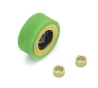 Uqezagpa Poulie de courroie de lecteur de bande en métal 23 x 10 mm pour magnétoscopes Garantit un son stable et une durabilité