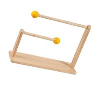 Uqezagpa Présentoir à bijoux pratique en bois durable avec finition grain naturel pour ranger la décoration de la maison