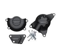 Uqezagpa Protections de moteur de moto résistantes aux chocs - Simple à installer - Offre une protection supplémentaire pendant les trajets - Bouclier moteur haute résistance