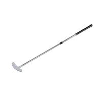 Uqezagpa Putter de golf télescopique à 2 sections réglables en aluminium pour le contrôle des coups et l'entraînement en plein air Grip antidérapant Club d'entraînement