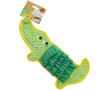 Uqezagpa Puzzle d'entraînement au parfum de larmes mentales pour chien avec friandises cachées Activité d'enrichissement intérieur Stimulation mentale Tapis pour chien