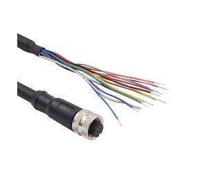 Uqezagpa PWRIO-02 Cordon d'alimentation de déclenchement de caméra à transfert d'énergie de remplacement pour caméra industrielle Cordon d'alimentation robuste