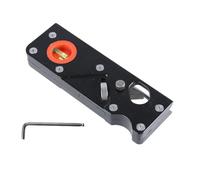Uqezagpa Rabot à chanfreiner en bois avec 7 têtes de coupe, accessoires de rabot à main pour coupe rapide des bords et façonnage des coins