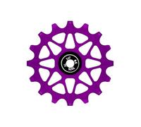 Uqezagpa Roue de cyclisme fine en alliage d'aluminium permanent pour déplacer en douceur sur les routes de colline, vélocipèdes en alliage d'aluminium