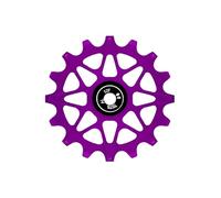 Uqezagpa Roue de cyclisme fine en alliage d'aluminium permanent pour déplacer en douceur sur les routes de colline, vélocipèdes en alliage d'aluminium