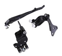 Uqezagpa Rouleaux de charnière de porte coulissante côté droit de voiture en alliage d'acier BK3Z1525028A BK3Z1525028G BK3Z1525028C BK31V268B40AF Charnière de porte coulissante robuste Rouleaux