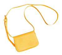 Uqezagpa Sac à bandoulière coréen pour femme - En cuir synthétique - Tendance - Pour le shopping, les rendez-vous galants - Pour les voyages - Petit sac à bandoulière pour femme, jaune, One Size