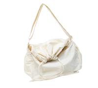 Uqezagpa Sac à bandoulière de grande capacité pour femme, sac à bandoulière de couleur unie, sac à bandoulière avec cordon de serrage, grande capacité, pour l'école, couleur unie, beige, One Size