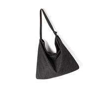 Uqezagpa Sac à bandoulière élégant imprimé léopard spacieux en polyester pour le travail, les trajets et les voyages essentiels pour femme, gris