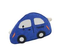 Uqezagpa Sac à bandoulière en toile délicate en forme de voiture pour enfants, petit sac à bandoulière pour filles, cadeau d'anniversaire, sac à main en toile, bleu, One Size