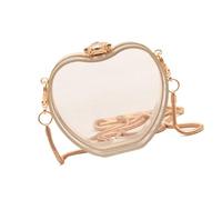 Uqezagpa Sac à main tendance transparent pour filles - Sac à main de soirée multifonction pour cosmétiques et papeterie - Petits sacs à bandoulière pour étudiants, 04style, One Size