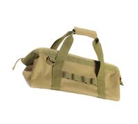 Uqezagpa Sac à outils de camping plié, grande capacité, ouverture large, sac de rangement pour piquet de tente, piquets et marteaux, accessoires portables