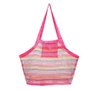Uqezagpa Sac de plage sac à bandoulière jouet sable grande capacité sac à main mode vacances bord de mer pique-nique pour vacances plage grande capacité sac à main sable jouet maille épaule