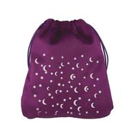 Uqezagpa Sac de rangement pour cartes de tarots et oracles - Pochette souple à cordon de serrage pour les amateurs de tarots - Pochette à cordon de serrage, Violet 8., Taille unique