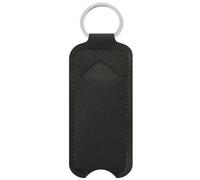 Uqezagpa Sac de rangement pour rouge à lèvres, porte-clés, baume à lèvres, porte-gloss à lèvres, organiseurs de bijoux pour femme, Noir , 9cm