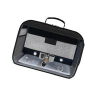 Uqezagpa Sac de transport compact pour oiseaux d'extérieur avec ventilation ouverte et pare-soleil pliable pour transport sécurisé des animaux de compagnie Sac à oiseaux réglable
