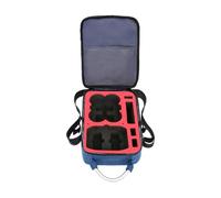 Uqezagpa Sac de transport pour quadricoptère - Sac de rangement de voyage avec bandoulière imperméable et confortable, Bile bleu-rouge, SizeAbout 22x10x31cm/8.6x3.94x12.2inch